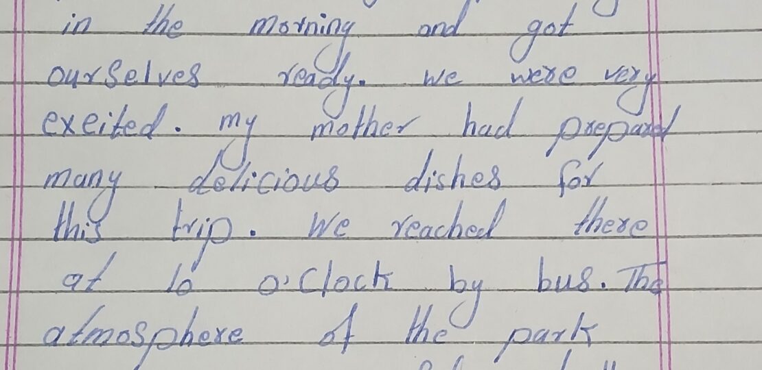 Essay A Visit To A Park Class 8Th